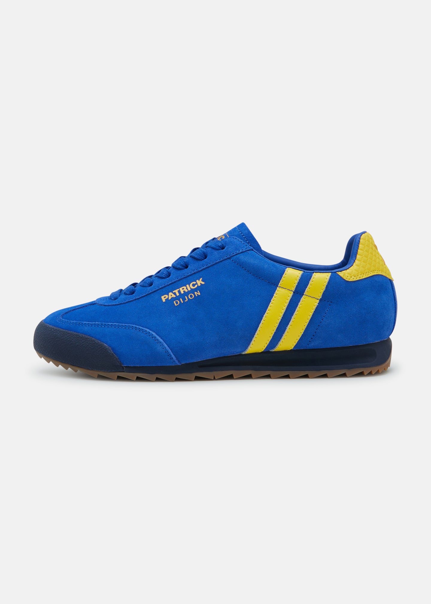 Patrick Dijon Trainer-Royal Blue Yellow Navy-Side