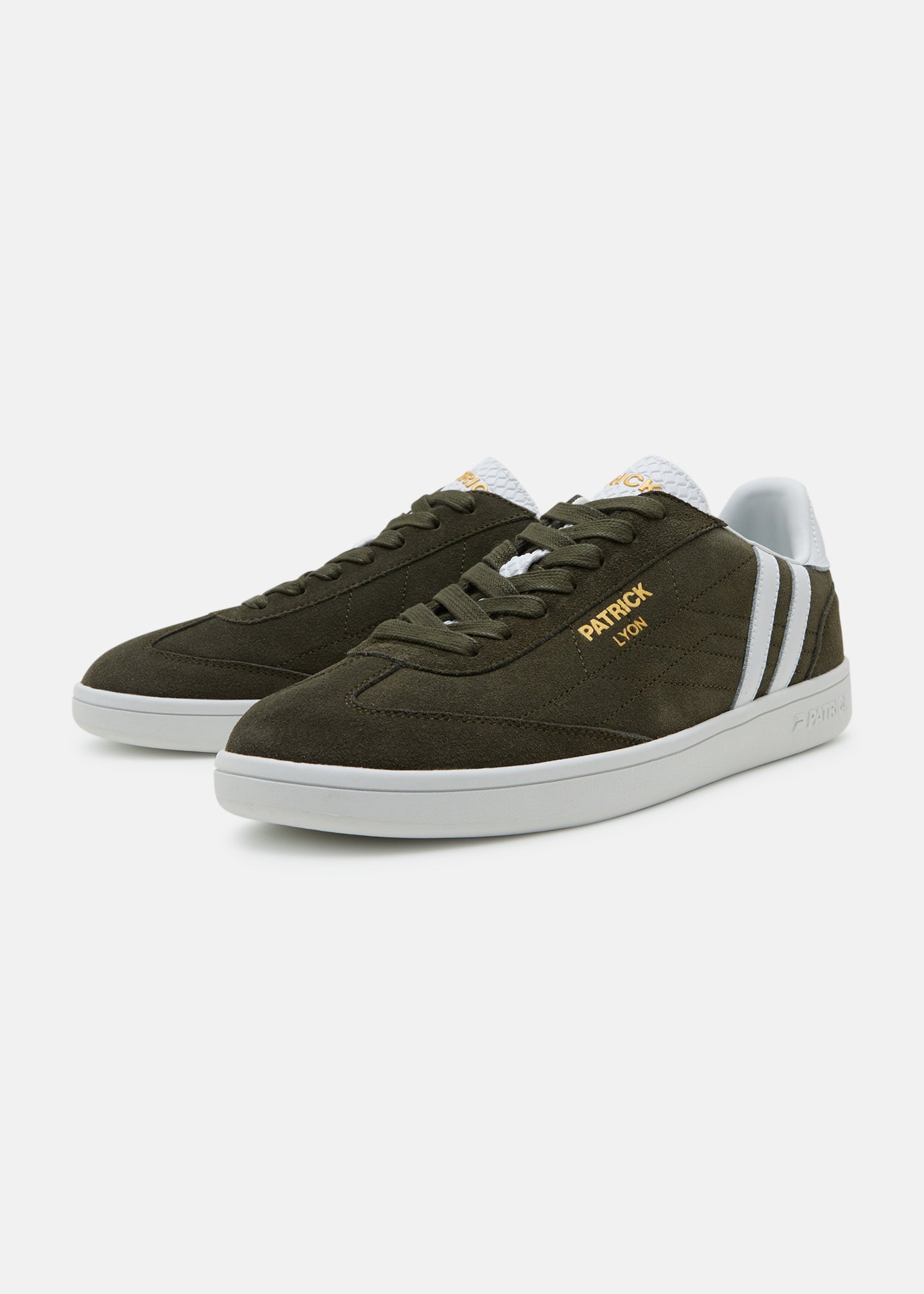 Patrick Lyon Trainer-Olive White-Front