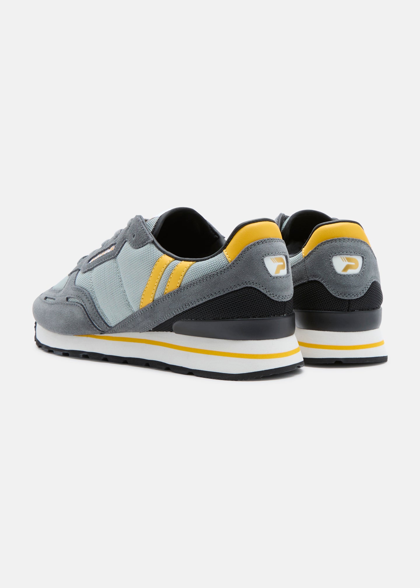 Bronby Runner - Grey/Yellow/Black