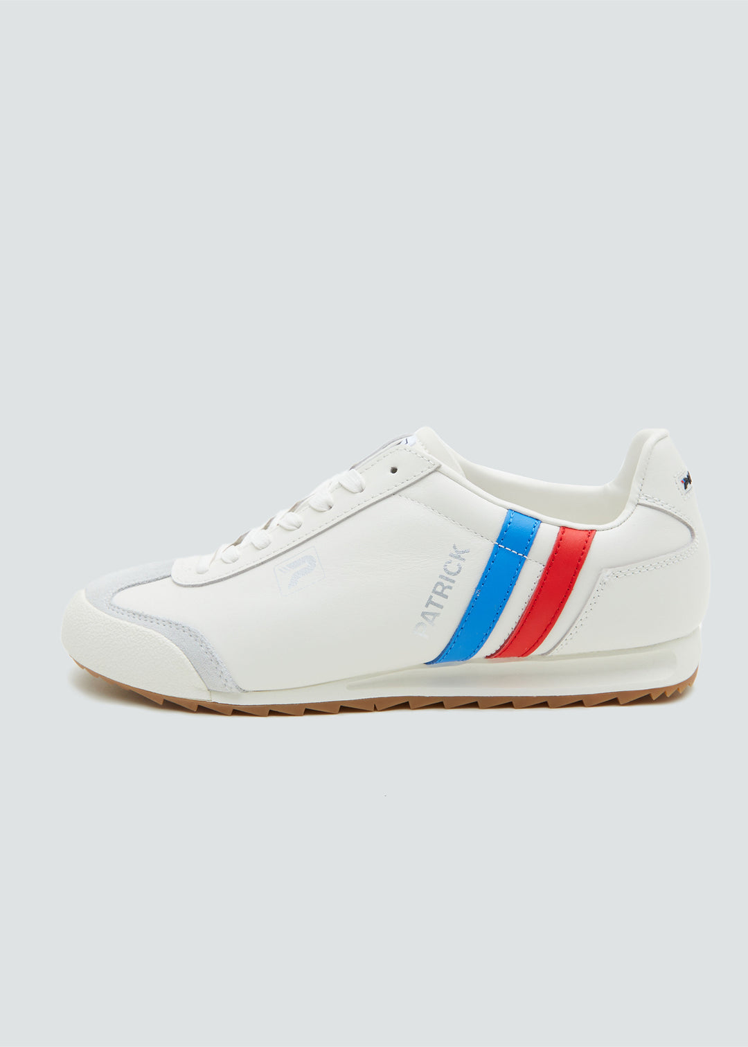 Patrick Liverpool Trainer - White/Blue/Red - Video
