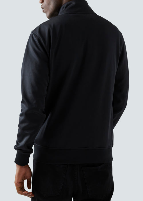 Michael Track Top - Black