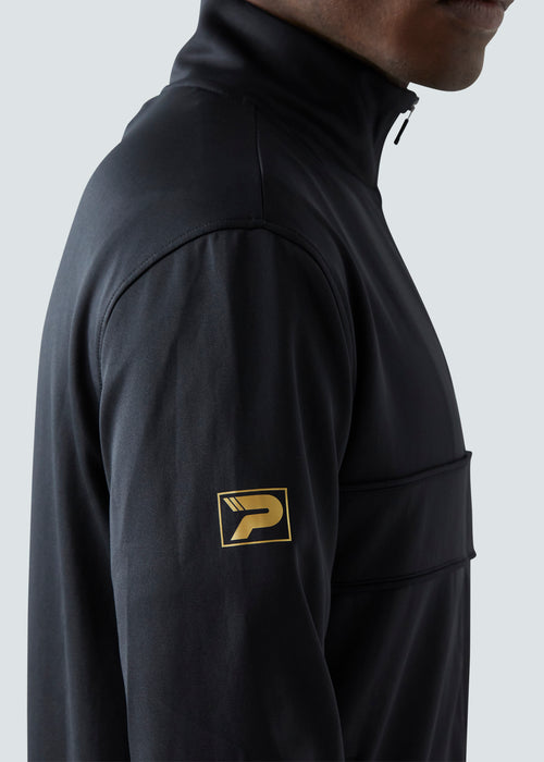 Michael Track Top - Black