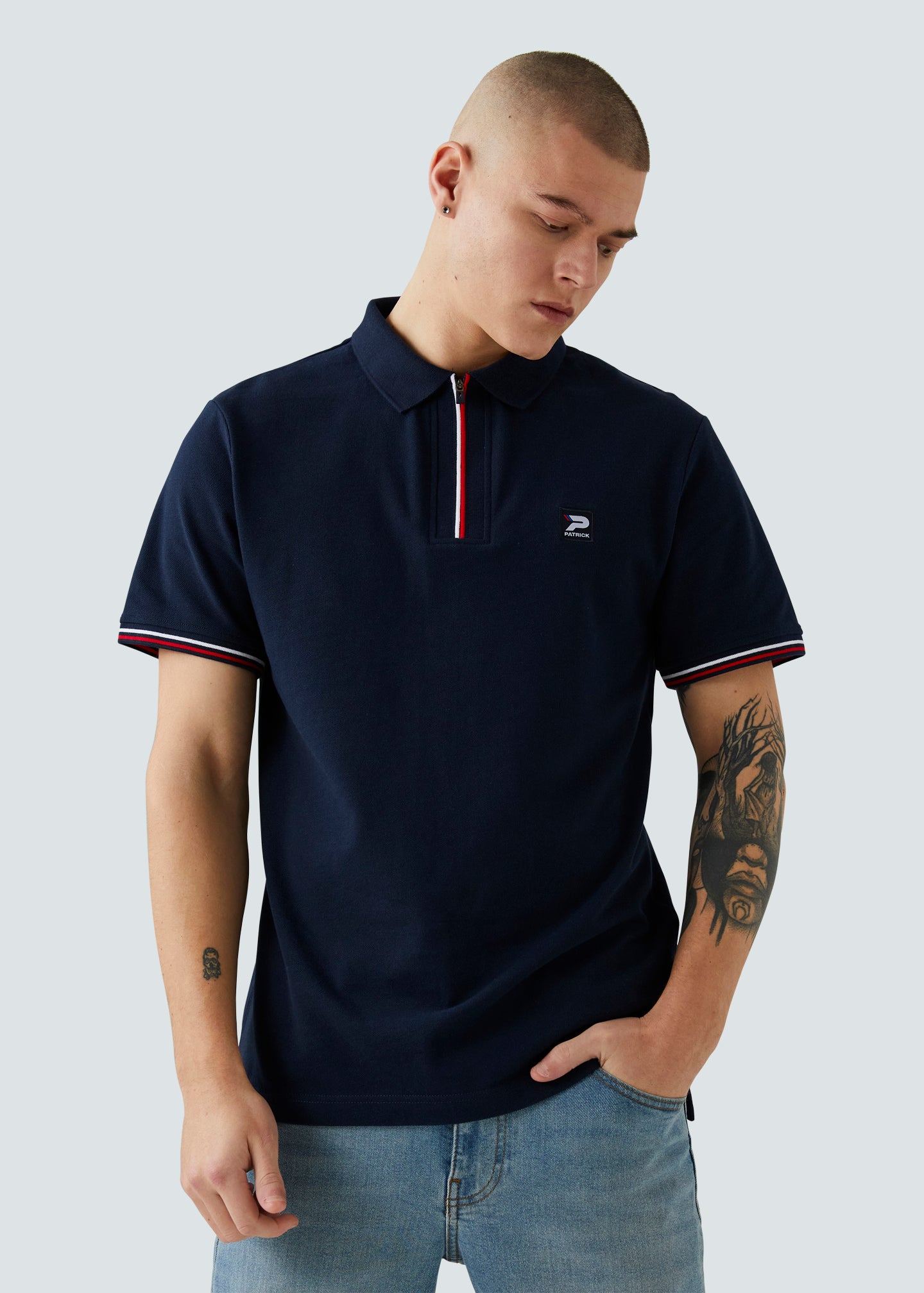 Papin Polo Shirt - Navy – Patrick