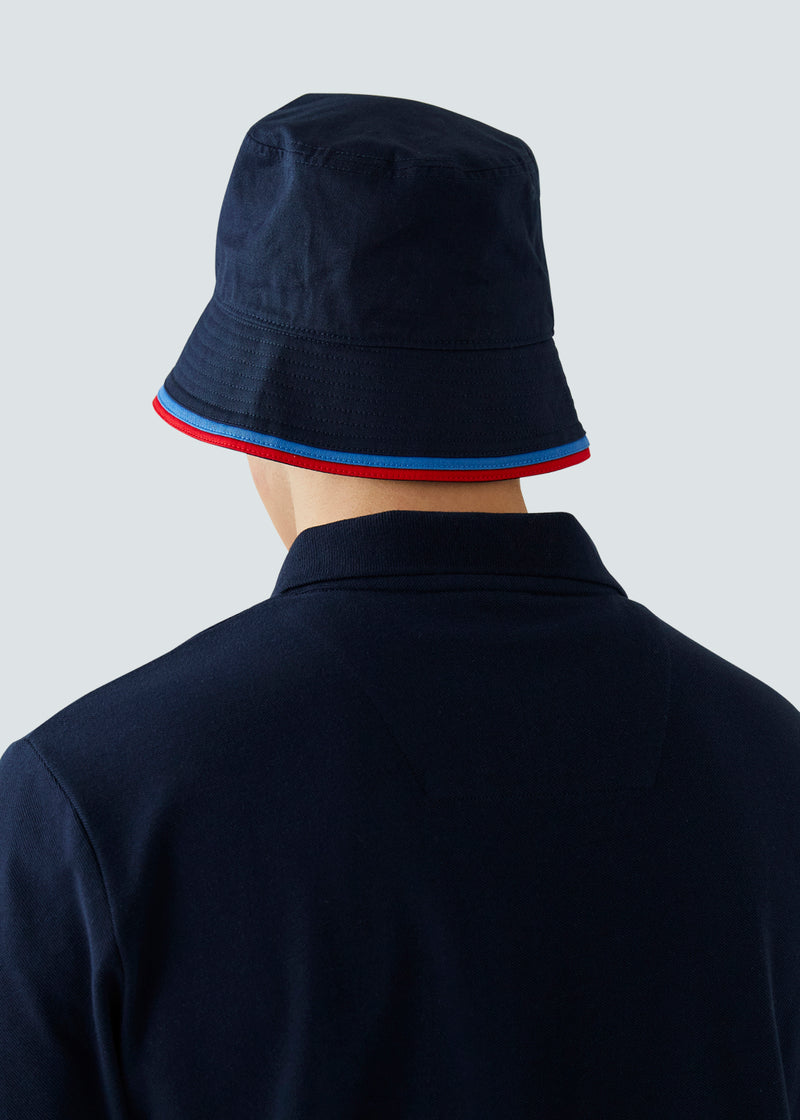 Load image into Gallery viewer, Fabien Bucket Hat - Navy
