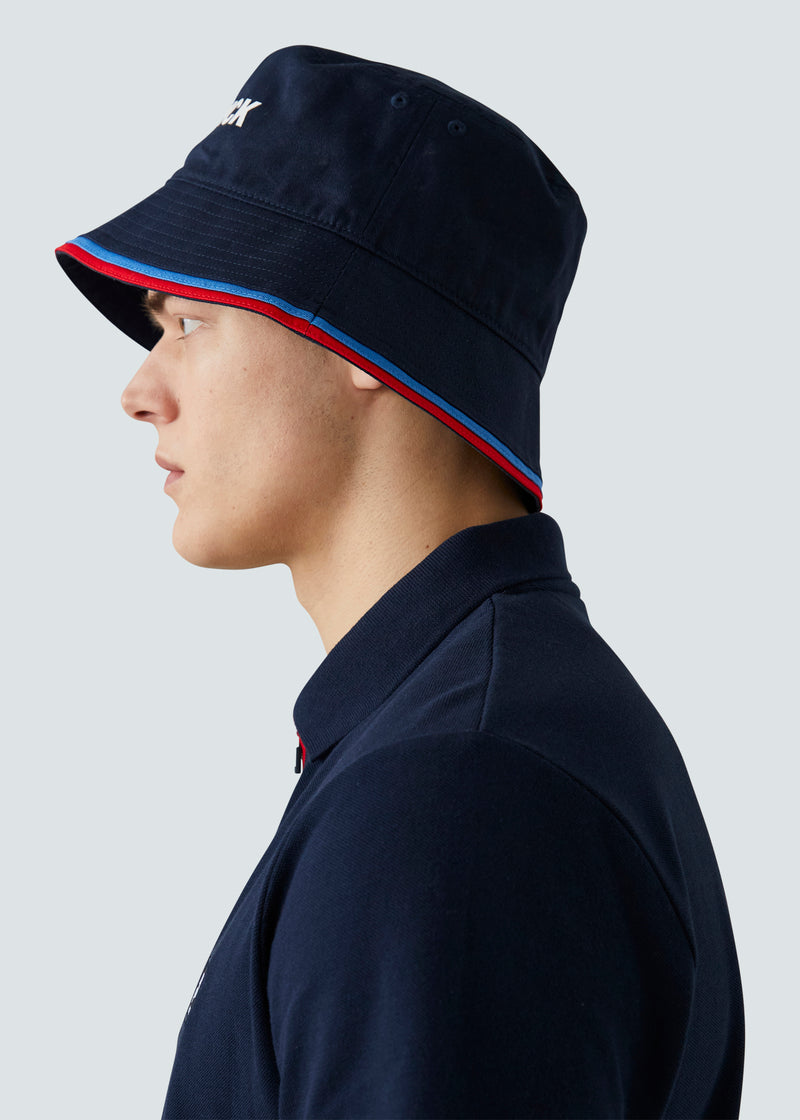 Load image into Gallery viewer, Fabien Bucket Hat - Navy
