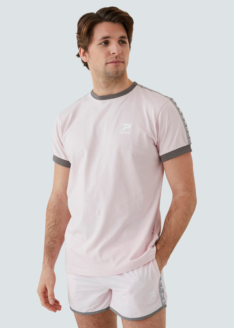 Load image into Gallery viewer, Patrick Frank T-Shirt - Pink - Side
