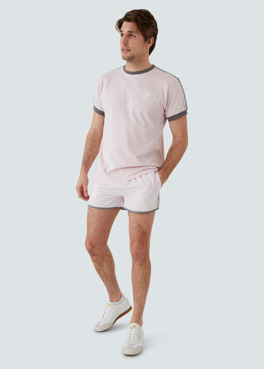 Steve 3" Swim Shorts - Pink