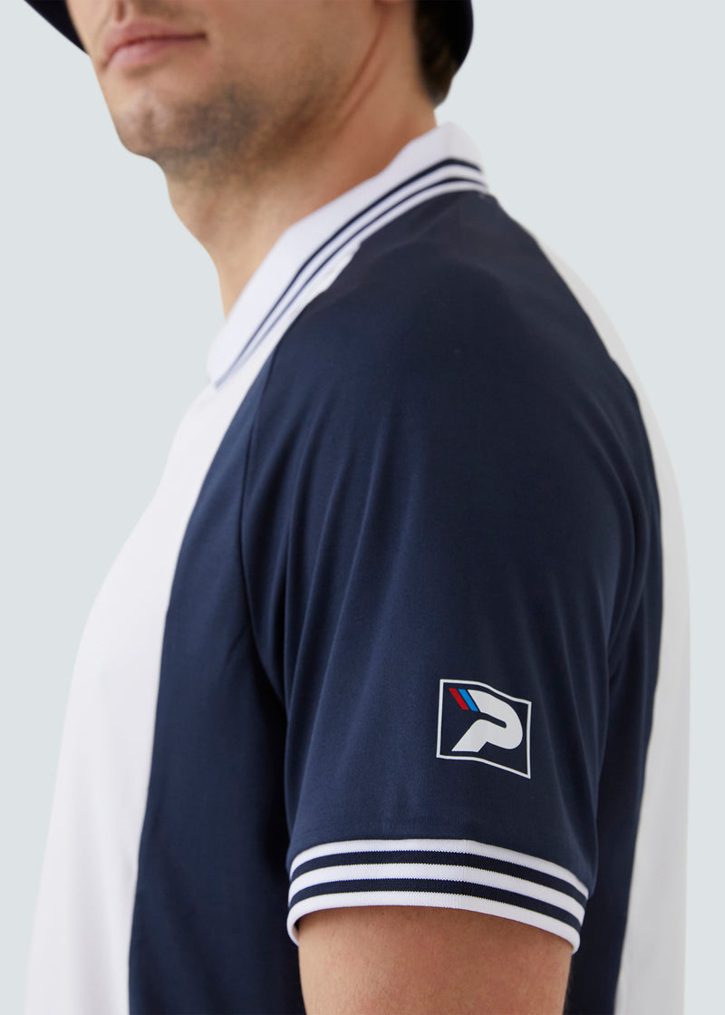 Load image into Gallery viewer, Patrick Kevin T-Shirt - Navy - Detail
