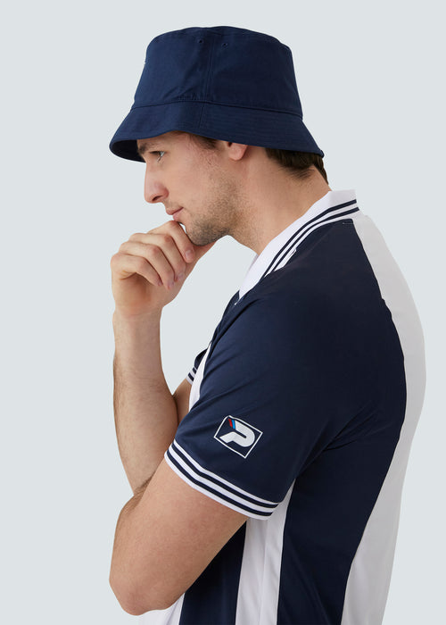 Patrick Ray Bucket Hat - Navy - Side