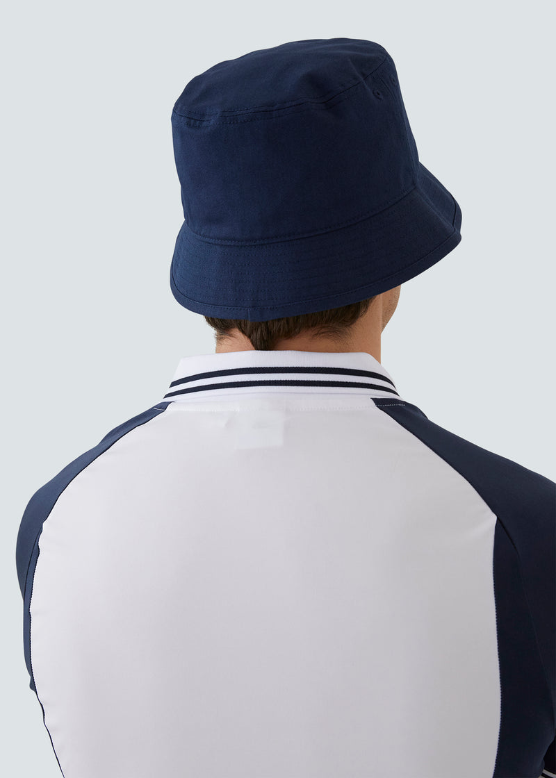 Load image into Gallery viewer, Patrick Ray Bucket Hat - Navy - Detail
