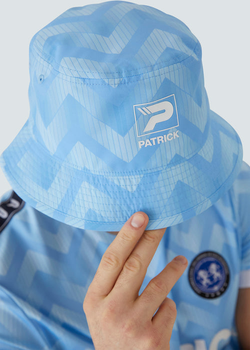 Patrick Graham Bucket Hat - Sky Blue - Detail