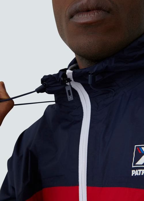 Patrick Cagoule Windrunner - Navy - Detail