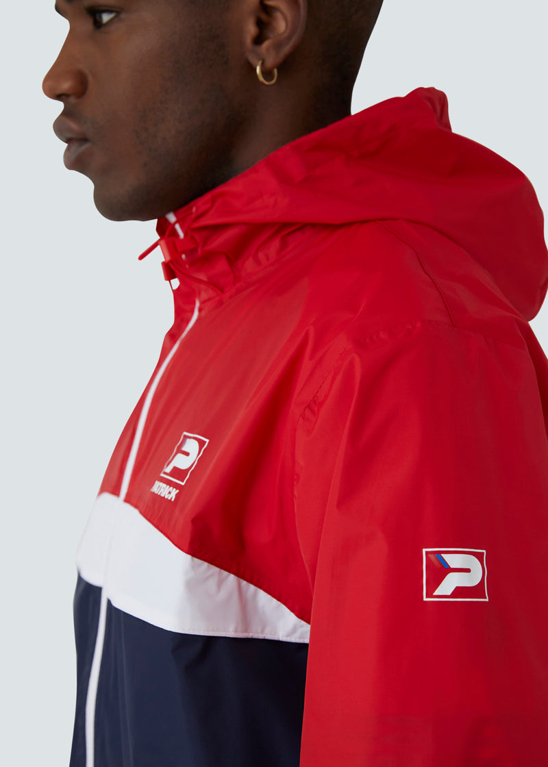 Load image into Gallery viewer, Patrick Cagoule Windrunner - Red - Detail

