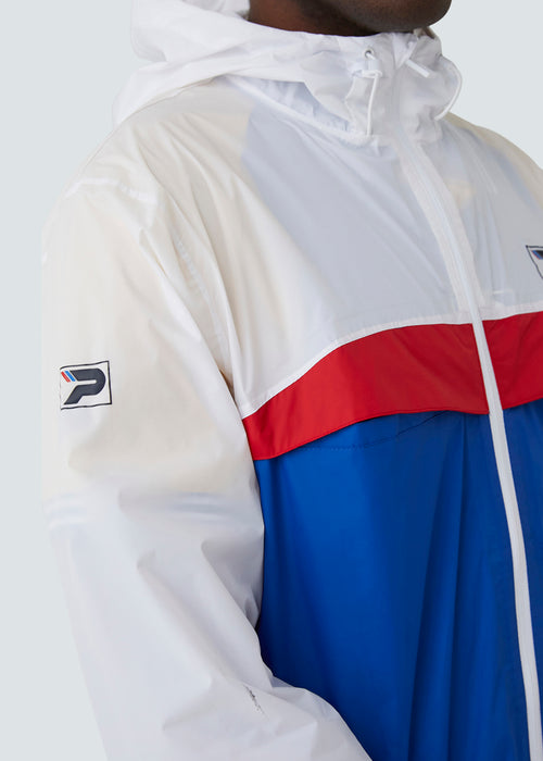 Patrick Cagoule Windrunner - White - Detail