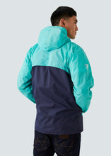 Load image into Gallery viewer, Patrick Classic Cagoule Windrunner - Green/White - Back
