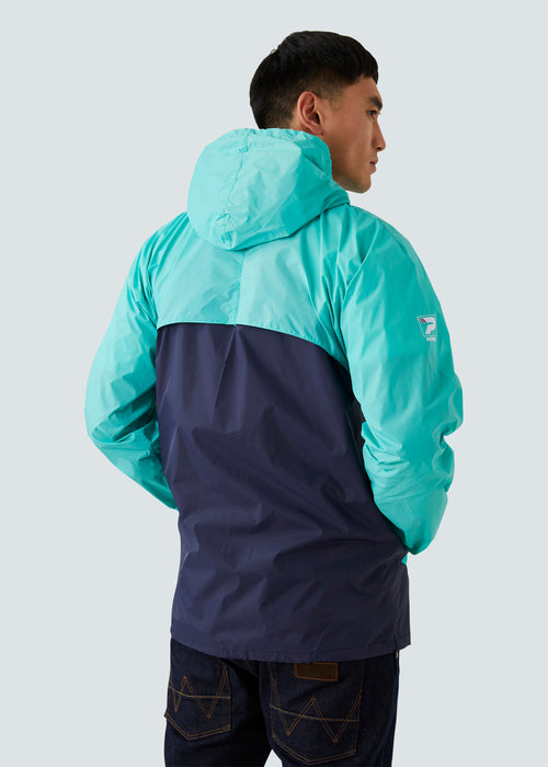 Patrick Classic Cagoule Windrunner - Green/White - Back