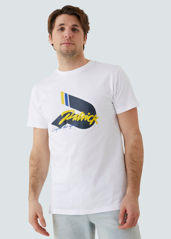 Hugo T-Shirt - White/Yellow