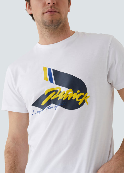 Hugo T-Shirt - White/Yellow