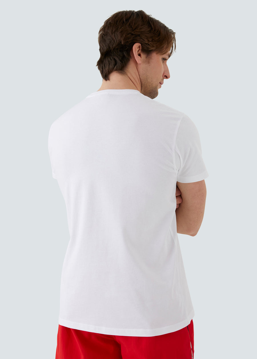 Hugo T-Shirt - White/Red